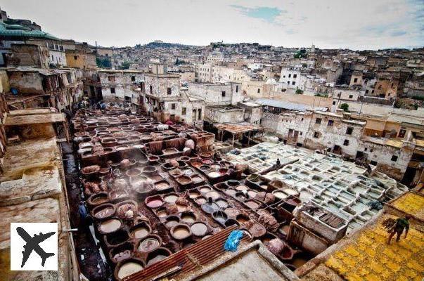 Les tanneries traditionnelles de Fès, au Maroc