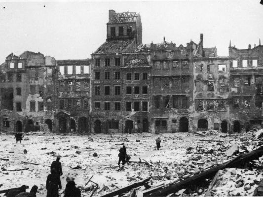 Second world war in warsaw