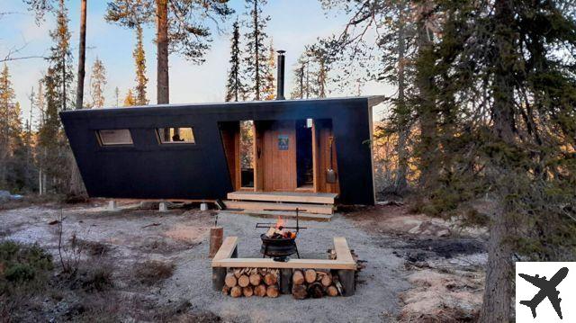 Unusual shelters and cabins in Finland