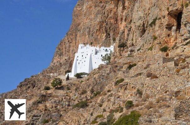 The Monastery of Panagia Hozoviotissa in Greece
