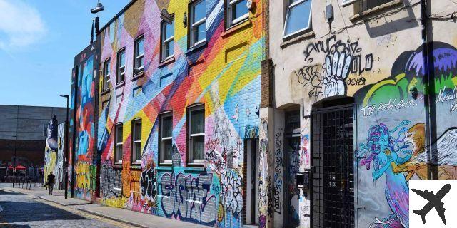 Bairro moderno de Shoreditch, Londres