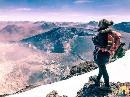 Come scalare il vulcano Láscar nel deserto di Atacama