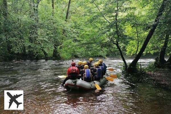 Les endroits où faire du rafting dans le Parc Naturel du Morvan