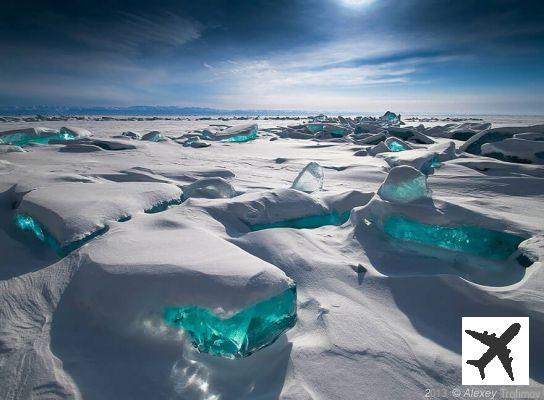 16 lacs et océans gelés qui se transforment en œuvres d’art
