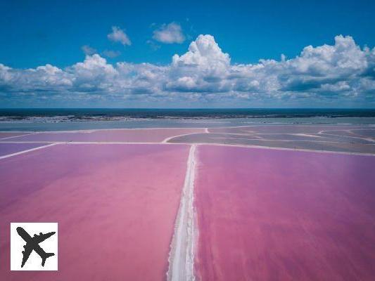 La laguna rosa dello Yucatan, Messico: quando la natura diventa magica