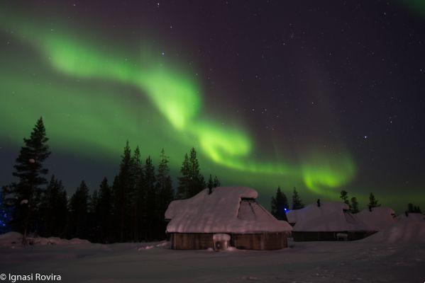 Melhores épocas para ver a aurora boreal na Finlândia