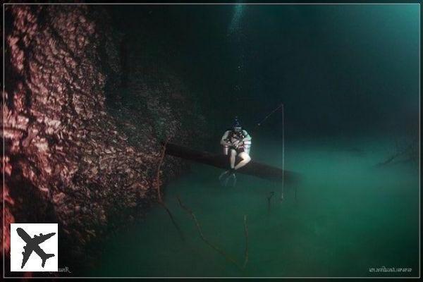 Le cénote Angelita, une rivière sous marine au Mexique