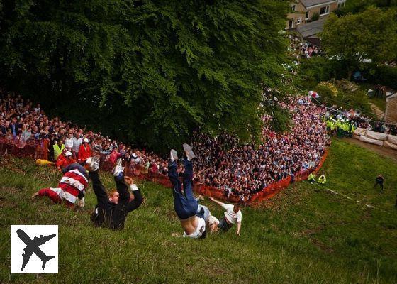 Le festival Cooper’s Hill Cheese-Rolling and Wake