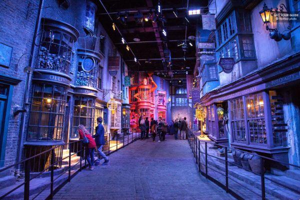 work harry potter london