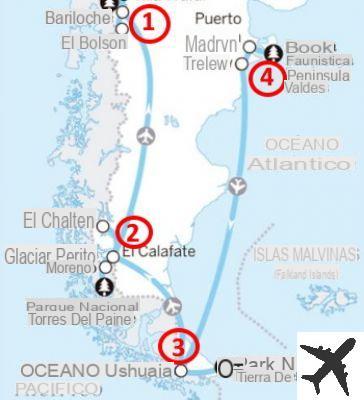 Qué hacer en la Patagonia argentina: ruta + mapas + consejos