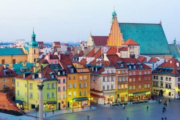 Fundamentos turísticos da Velha Varsóvia