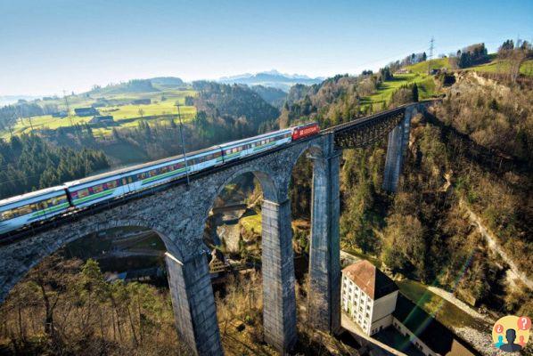 Come viaggiare in treno in Svizzera