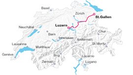 Comment voyager en train en Suisse