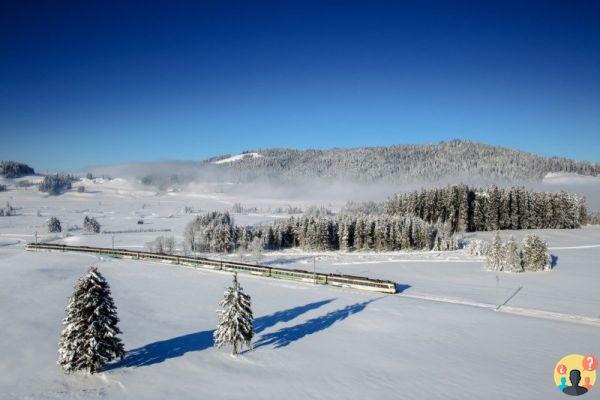 Come viaggiare in treno in Svizzera