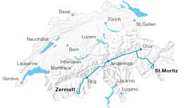 Cómo viajar en tren en Suiza