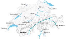 Comment voyager en train en Suisse