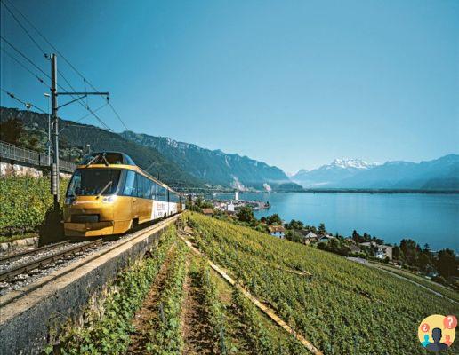 Come viaggiare in treno in Svizzera