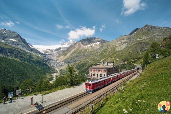 Come viaggiare in treno in Svizzera