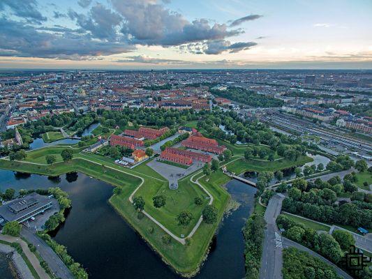Kastellet, a cidadela fortificada de Copenhague