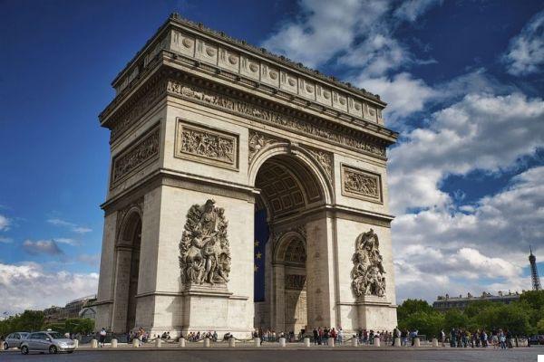 Como visitar el arco del triunfo paris