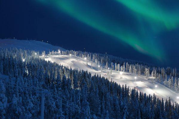 Migliori comprensori sciistici in Finlandia