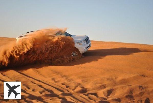 À Dubaï, il est possible de faire un safari en 4×4 dans le désert