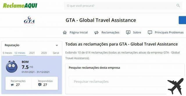 GTA Seguro Viagem est-il fiable ? Renseignez-vous sur la compagnie d'assurance