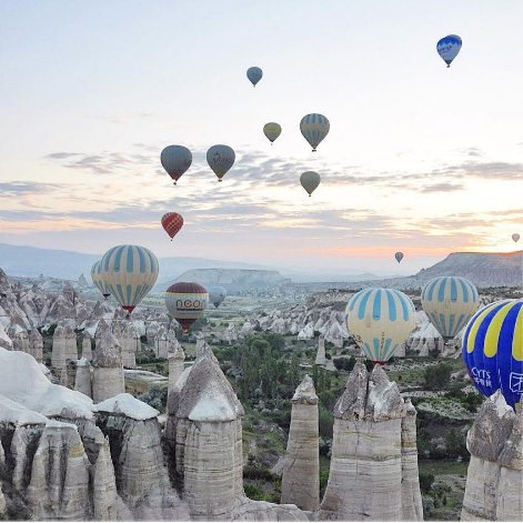 Vuelo en globo en Capadocia