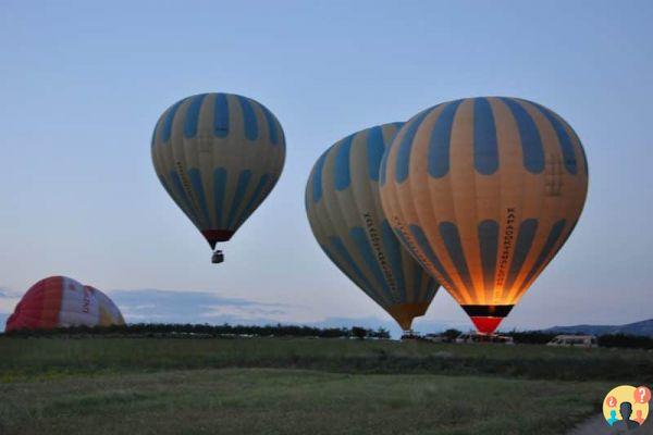 Vuelo en globo en Capadocia