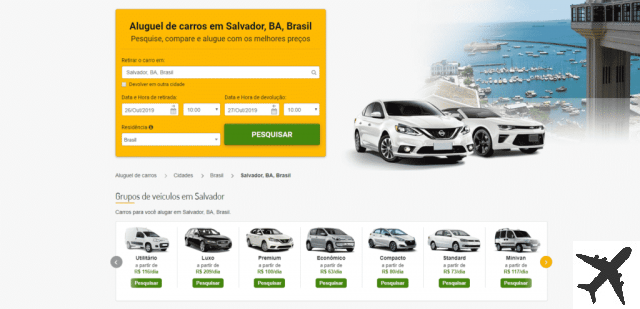 Alquiler de coches en Salvador – Descubre cómo y dónde alquilar