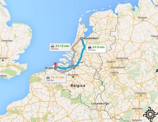 How to go from Amsterdam to Bruges