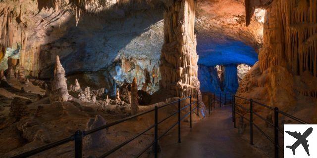 Postonja caves in underground Slovenia