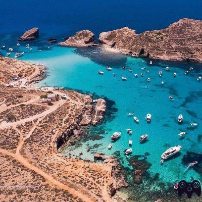 Comino lagoa azul malta