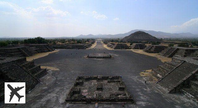 Balade en montgolfière au-dessus des pyramides de Teotihuacan
