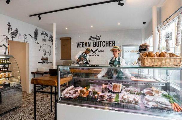 O primeiro açougue vegano de Londres vende tudo em um dia