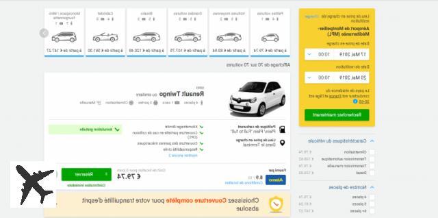 Auto Europe, car rental website : Reviews and Tests