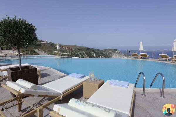 Petani Bay Hotel in Kefalonia in Greece