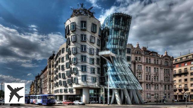 Frank Gehry's dancing house in Prague