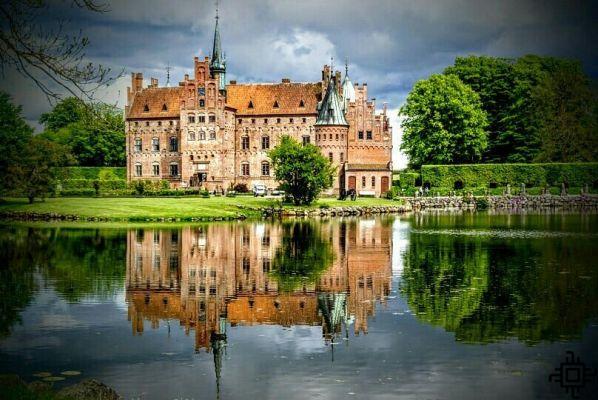 Visite du château d'Egeskov