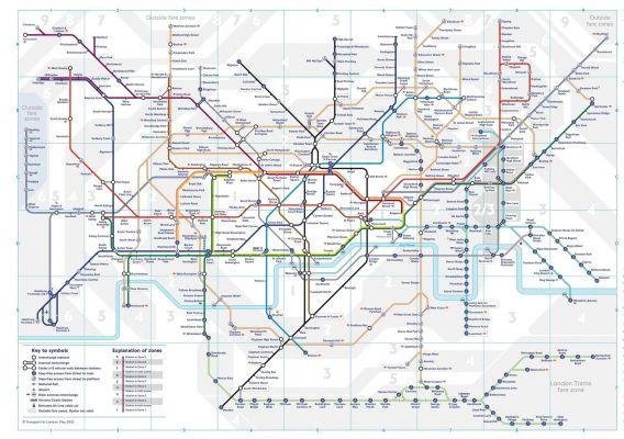 La carte du métro de New London de la ville des femmes nomme les femmes et les personnes non binaires