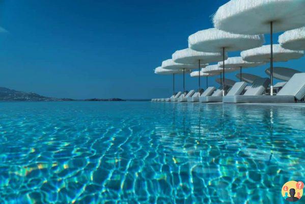 Hôtels à Mykonos – 12 options avec la chambre de rêve