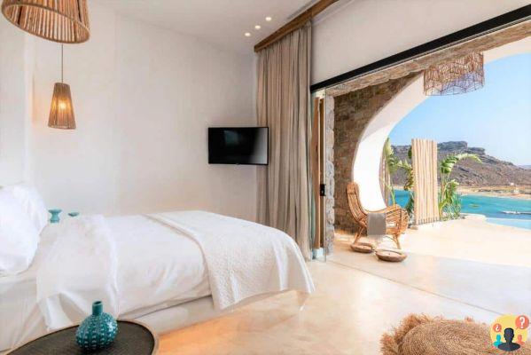 Hoteles en Mykonos – 12 opciones con la habitación de tus sueños