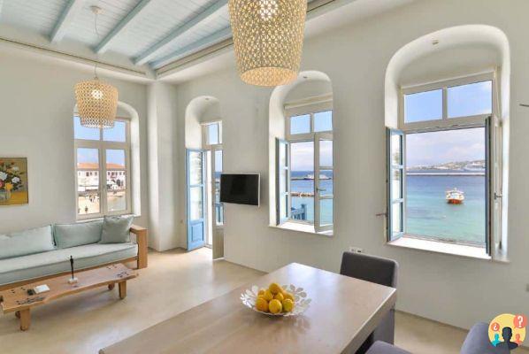 Hoteles en Mykonos – 12 opciones con la habitación de tus sueños