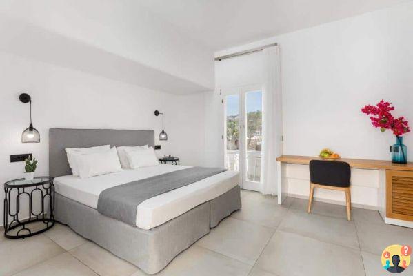 Hôtels à Mykonos – 12 options avec la chambre de rêve