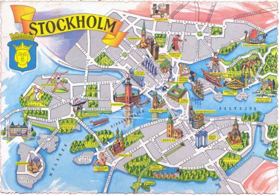 What to see in Stockholm in 3 days with route and maps