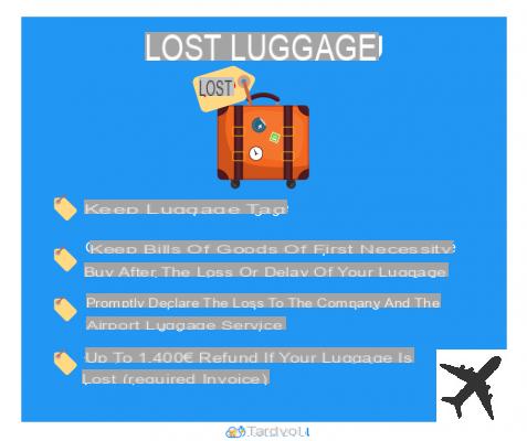Que faire en cas de bagage perdu en avion ?