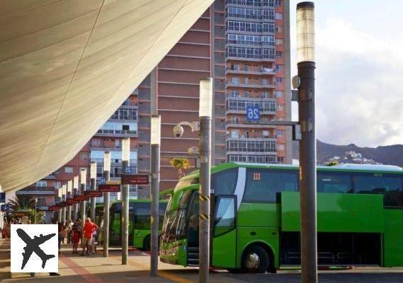 Transfert entre l’aéroport de Tenerife et le reste de l’île