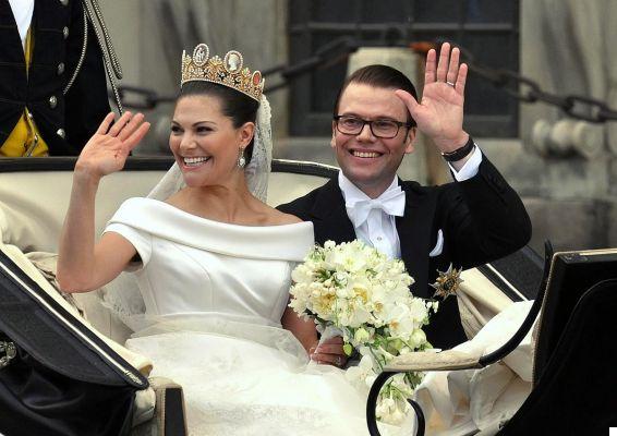 O casamento real de Vitória da Suécia