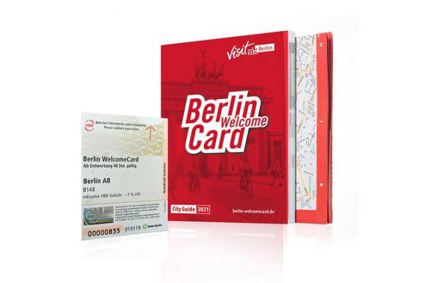 Cartão de boas-vindas de Berlim