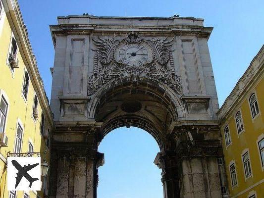 Visiter l’Arc de triomphe de la rua Augusta à Lisbonne